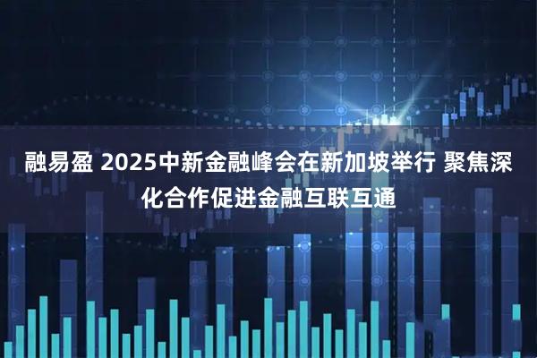 融易盈 2025中新金融峰会在新加坡举行 聚焦深化合作促进金融互联互通
